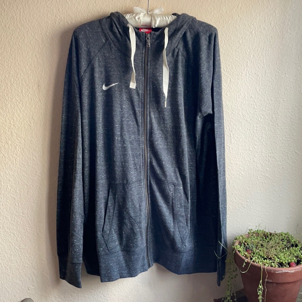 NWT Nike jersey zip up jacket